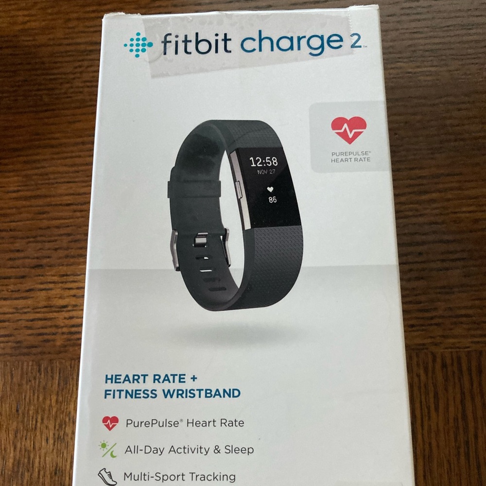 Fitbit Charge 2, new, never worn.
